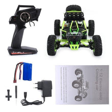 Load image into Gallery viewer, RC Climbing Car Toys 1/12 Scale 2.4G 4WD