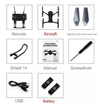 Load image into Gallery viewer, White Mini Drone Quadcopter with  0.3MP camera