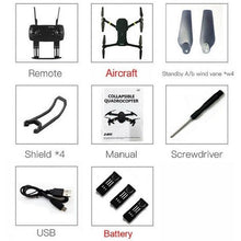 Load image into Gallery viewer, White Mini Drone Quadcopter with  0.3MP camera